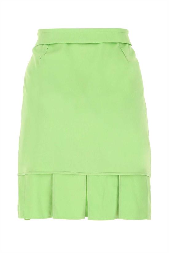  보테가베네타 스커트 646585V01N0 3516 GREEN - BOTTEGA VENETA
