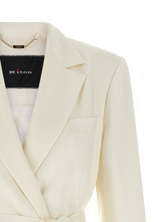 26SS 키톤 자켓 KI334484BM WHITE - KITON