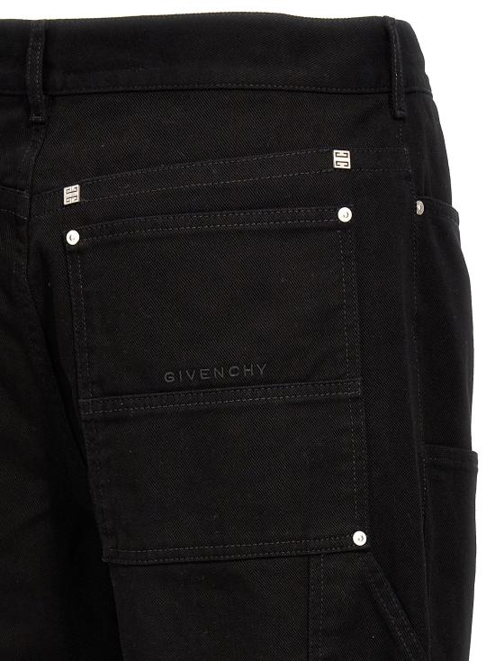  지방시 카고 팬츠 GI281589BM BLACK - GIVENCHY