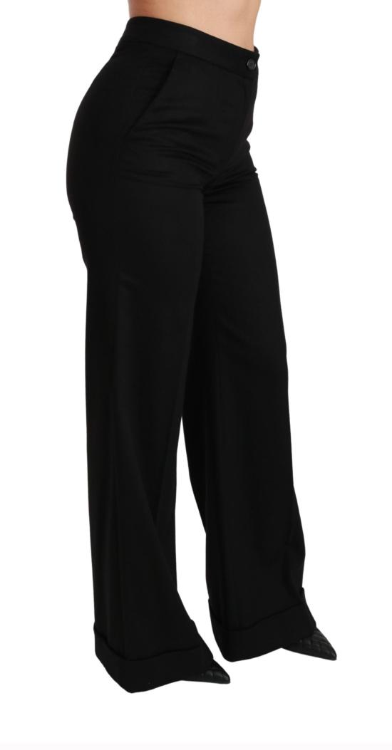  돌체앤가바나 스트레이트 팬츠 PAN70835 BLACK - DOLCE & GABBANA