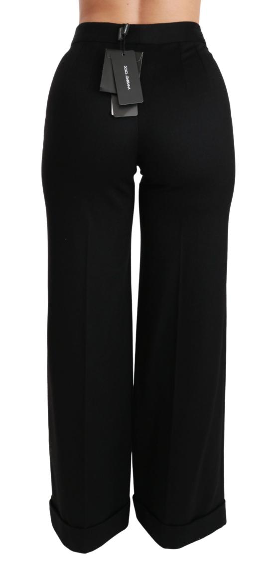 돌체앤가바나 스트레이트 팬츠 PAN70835 BLACK - DOLCE & GABBANA