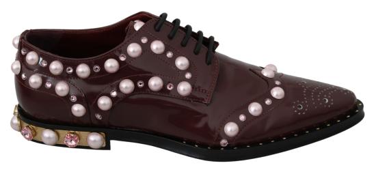 돌체앤가바나 플랫 슈즈 LA6911 BORDEAUX - DOLCE & GABBANA