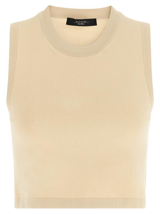 26SS 막스마라 민소매 티셔츠 WE336170BM BEIGE