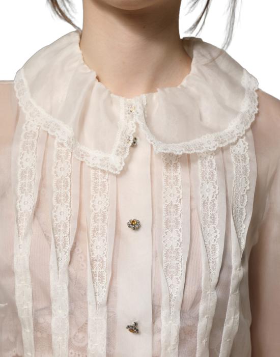  돌체앤가바나 블라우스 TSH92038 WHITE - DOLCE & GABBANA