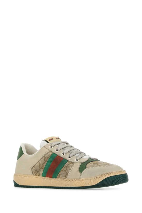  구찌 스크리너 레더 스니커즈 5704439Y920 9666 BEIGE - GUCCI
