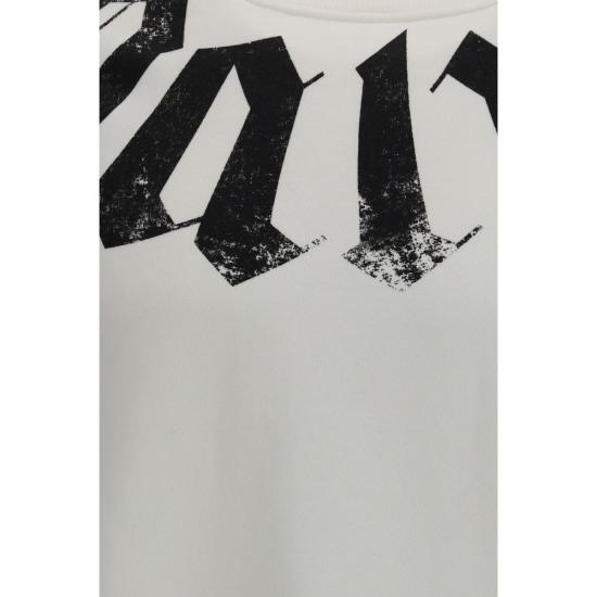 팜앤젤스 긴팔 티셔츠 PAPMBA08JS26FLE0010310BB WHITE - PALM ANGELS