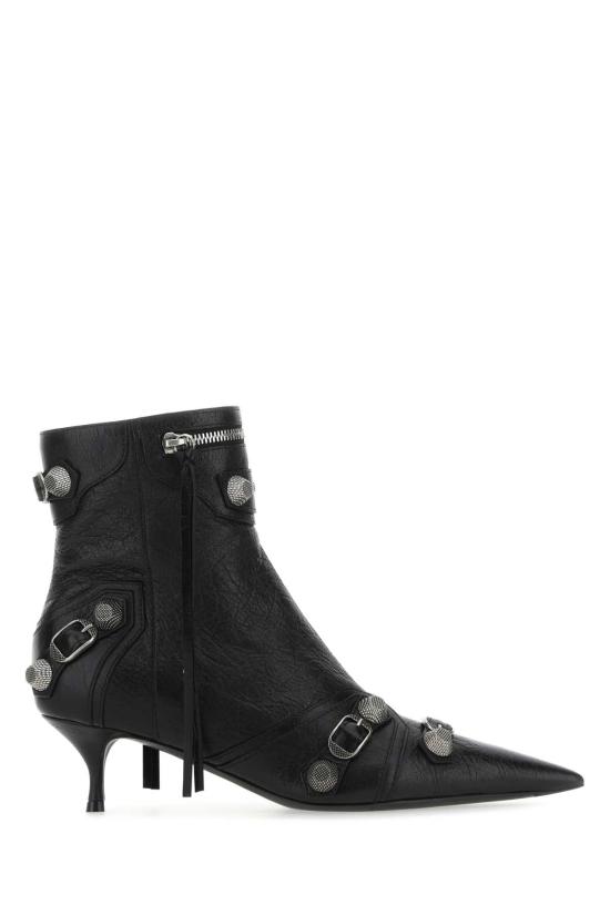 25FW 발렌시아가 카골 앵클 부츠 714250WAD4E 1081 BLACK