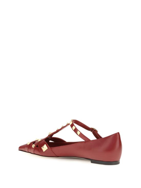 26FW 발렌티노 가라바니 플랫 슈즈 9W2S0PQ9JYW BGN RED - VALENTINO GARAVANI