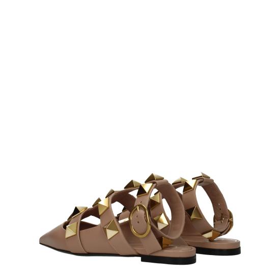  발렌티노 가라바니 플랫 슈즈 VA8547150496009BT PINK - VALENTINO GARAVANI