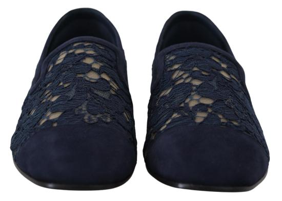  돌체앤가바나 플랫 슈즈 LA10075 NAVY - DOLCE & GABBANA