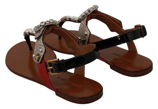  돌체앤가바나 샌들 LA6458 BROWN - DOLCE & GABBANA