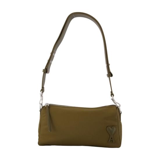 26FW 아미 숄더백 AMI026015 KHAKI
