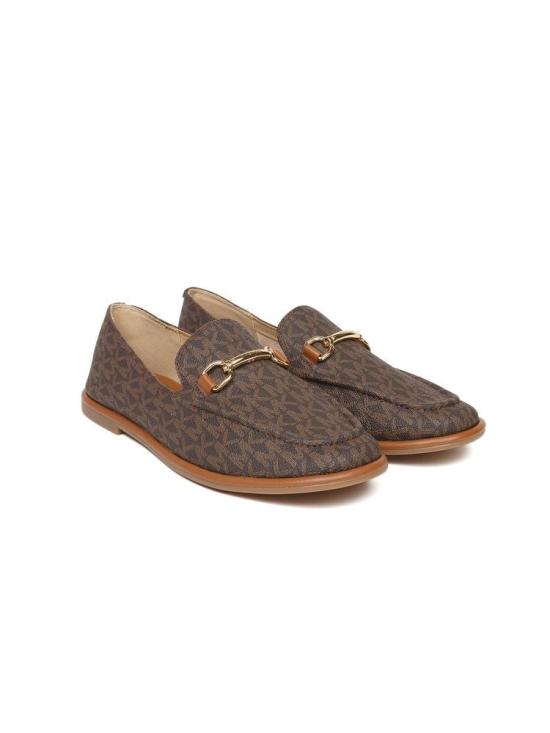  마이클 코어스 플랫 슈즈 MASTER 49F5CRFP1B BROWN Michael Kors - MICHAEL KORS