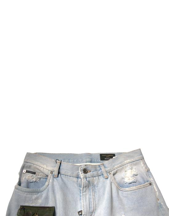  돌체앤가바나 카고 팬츠 PAN75676 BLUE - DOLCE & GABBANA