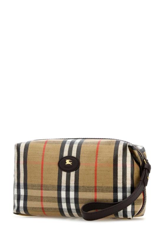 26SS 버버리 하이랜드 트래블 파우치 8120003 A2021 BEIGE - BURBERRY