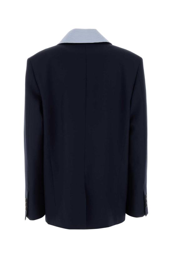26SS 미우미우 자켓 MH1974SAM116E8 F0216 NAVY - MIU MIU