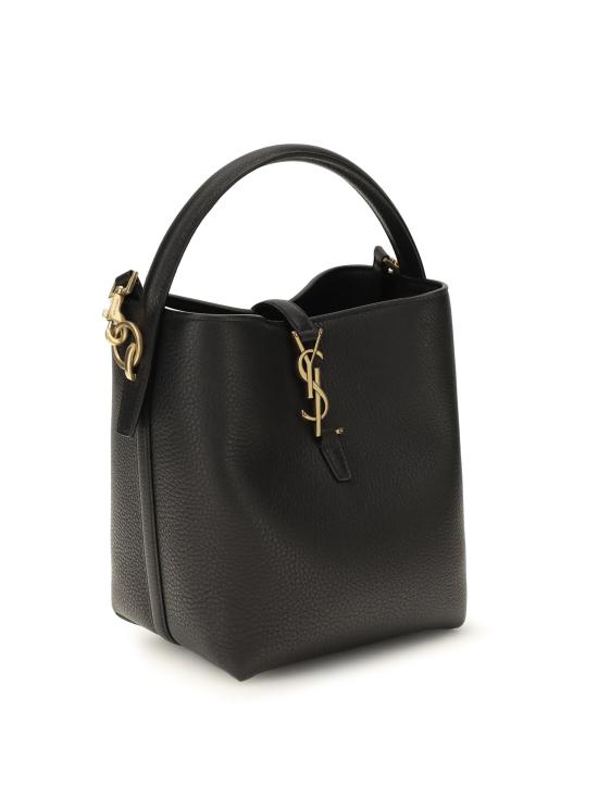 26SS 생로랑 르 37 레더 버킷 백 860942AAF20 1000 BLACK - SAINT LAURENT
