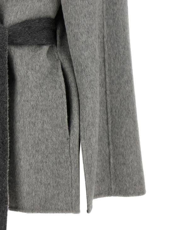 26FW 알베르타 페레티 코트 AL337376BM GRAY - ALBERTA FERRETTI