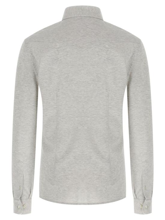26SS 브루넬로 쿠치넬리 셔츠 BR317845BM GRAY - BRUNELLO CUCINELLI