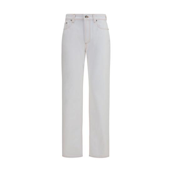 26FW 베르사체 데님 팬츠 VE10256681A186521D660BB WHITE