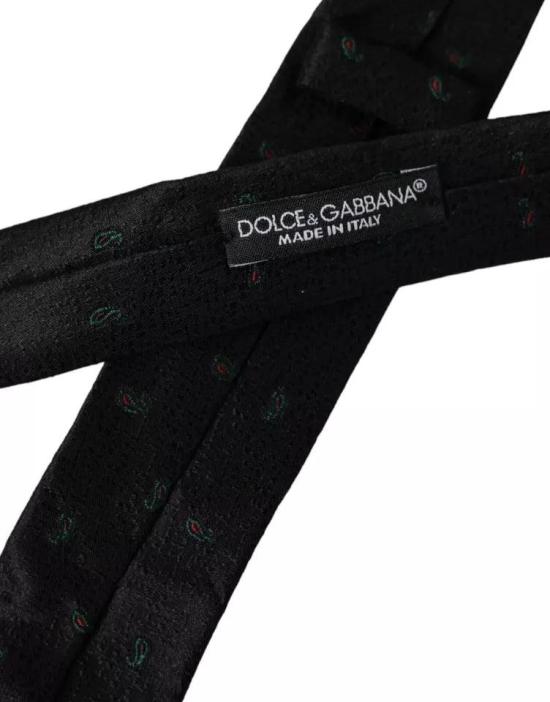  돌체앤가바나 넥타이 KRA3334 BLACK - DOLCE & GABBANA