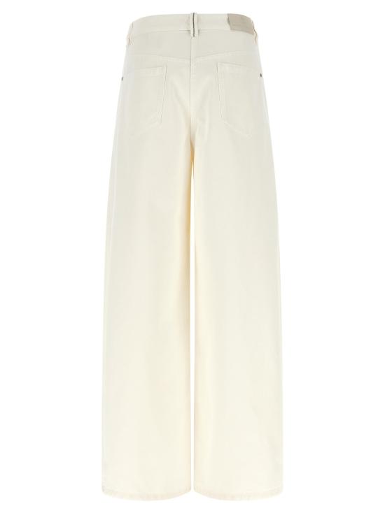 26FW 브루넬로 쿠치넬리 데님 팬츠 BR336494BM WHITE - BRUNELLO CUCINELLI