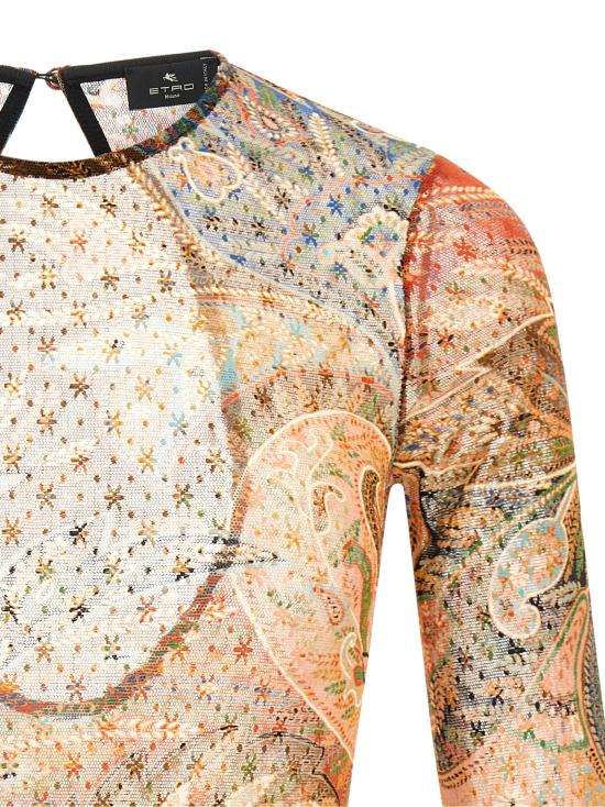 26SS 에트로 바디수트 티셔츠 ET333817BM MULTICOLOR - ETRO