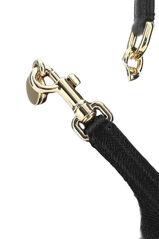  돌체앤가바나 라지 시실리 핸드백 BB6002B1001 80999 BLACK - DOLCE & GABBANA