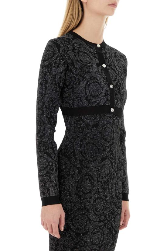  베르사체 니트웨어 10110201A10004 1B000 BLACK - VERSACE