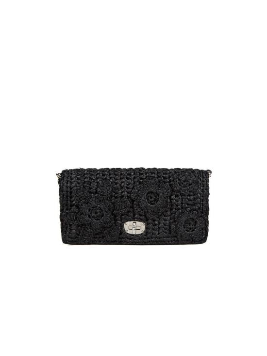  미우미우 크로스백 5BD233 2D7E F0002 ONESIZE Miu Miu BLACK - MIU MIU
