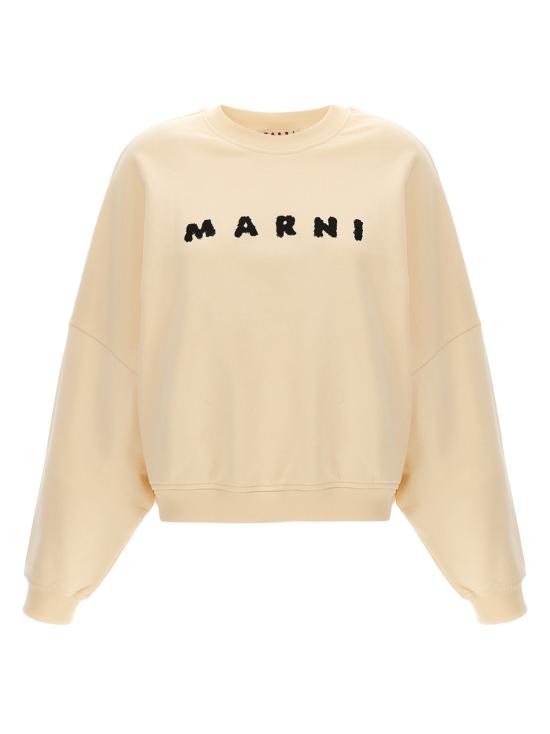 25FW 마르니 긴팔 티셔츠 MA306293BM BEIGE