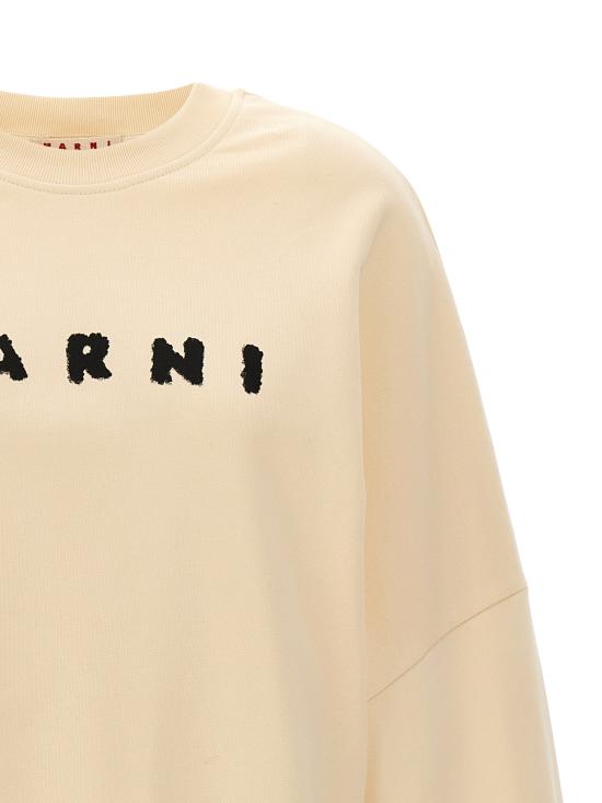 25FW 마르니 긴팔 티셔츠 MA306293BM BEIGE - MARNI