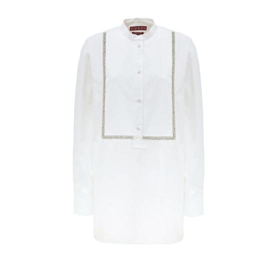  구찌 블라우스 GU 9831666 WHITE