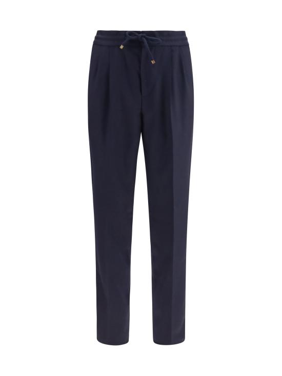 26FW 브루넬로 쿠치넬리 스트레이트 팬츠 ME226E1710 C334 NAVY