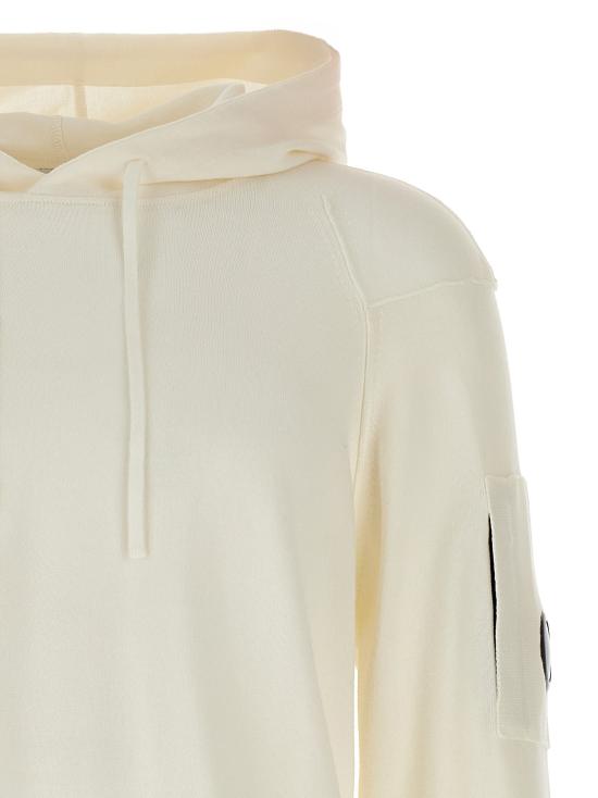  씨피 컴퍼니 후드 티셔츠 CP312030BM WHITE - C.P. COMPANY