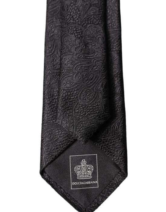  돌체앤가바나 넥타이 KRA3576 BLACK - DOLCE & GABBANA