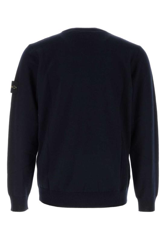 26FW 스톤 아일랜드 라이트 RWS 퓨어 울 크루넥 스웨터 L2S155100071S00C4 V0020 NAVY - STONE ISLAND