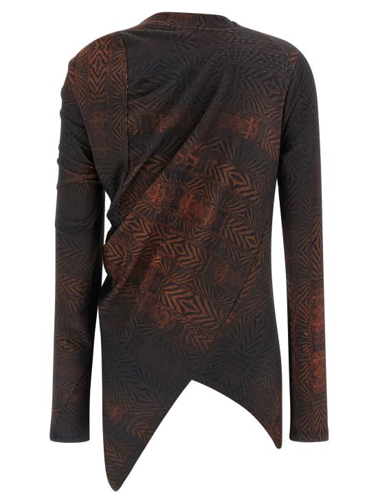 26SS 키코 코스타디노브 셔츠 KI331460BM BROWN - KIKO KOSTADINOV