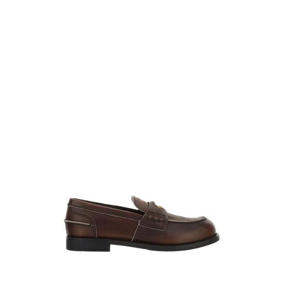 26FW 미우미우 플랫 슈즈 MI5D773DF0203G48F0192BB BROWN