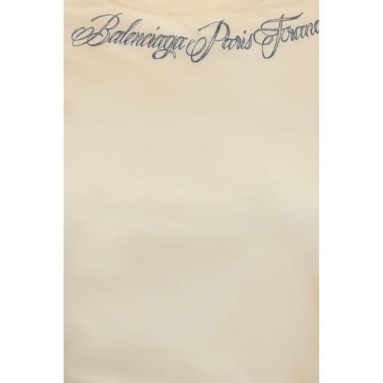 26FW 발렌시아가 폴로 티셔츠 BAA0016UTUVQ39002BB BEIGE - BALENCIAGA