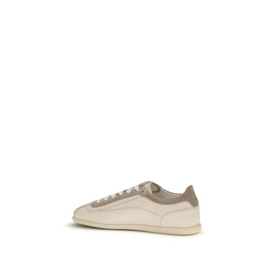 26SS 브루넬로 쿠치넬리 스니커즈 BRMZULMHD337CFM24BB BEIGE - BRUNELLO CUCINELLI