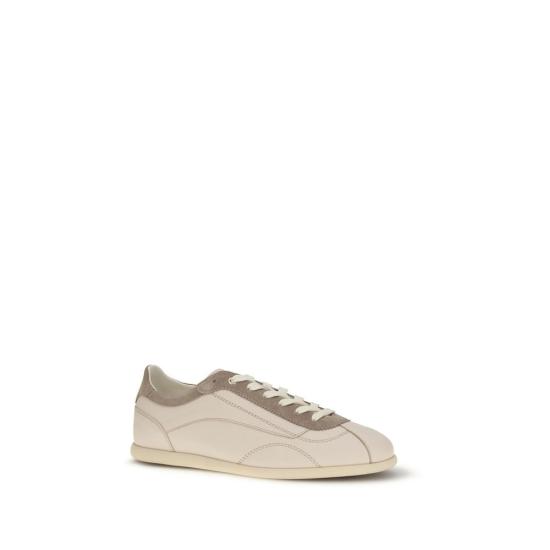 26SS 브루넬로 쿠치넬리 스니커즈 BRMZULMHD337CFM24BB BEIGE - BRUNELLO CUCINELLI