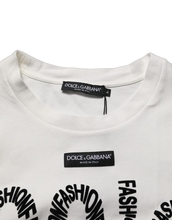  돌체앤가바나 민소매 티셔츠 TSH92151 WHITE - DOLCE & GABBANA
