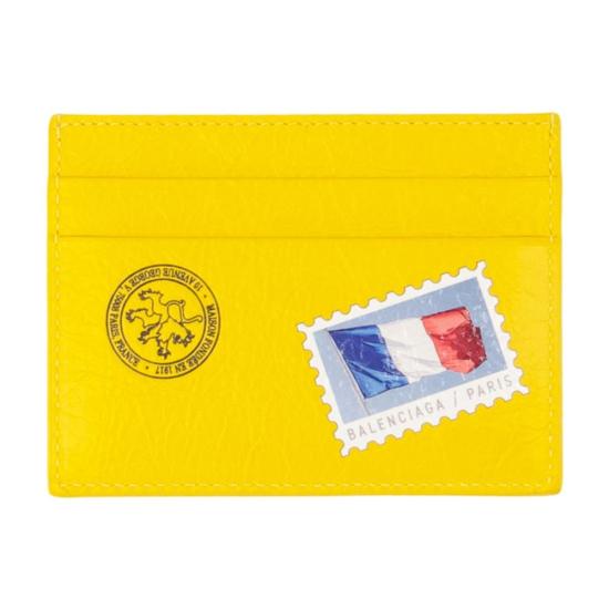 26FW 발렌시아가 명함지갑 CIA025303 YELLOW - BALENCIAGA