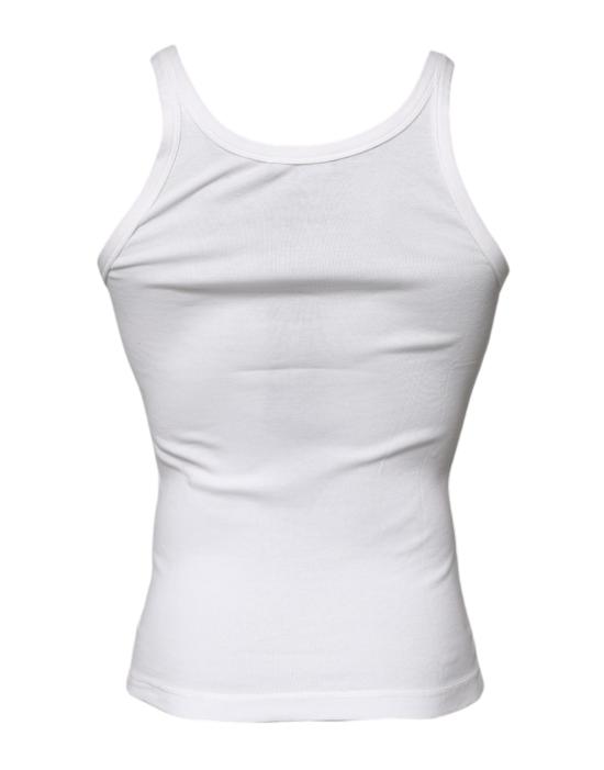 돌체앤가바나 민소매 티셔츠 TSH90046 WHITE - DOLCE & GABBANA