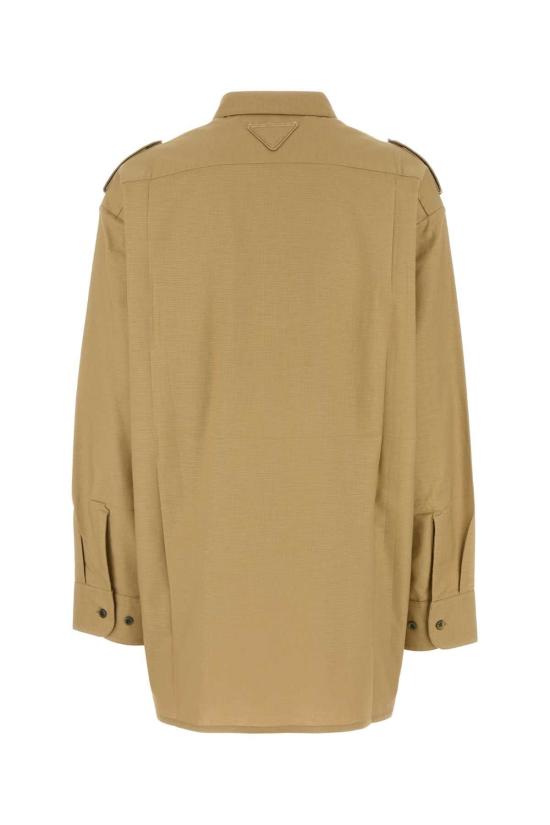25FW 프라다 셔츠 P496HSOOO16TE F0241 BEIGE - PRADA