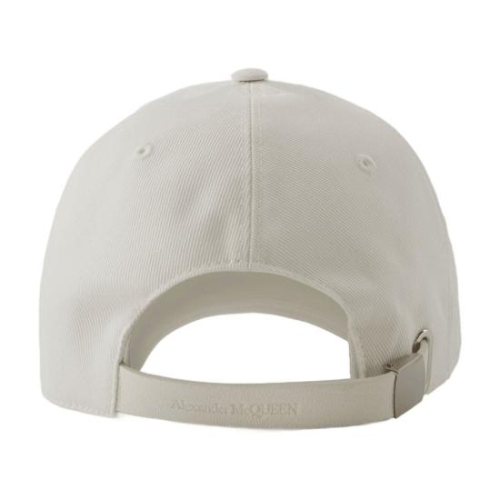  알렉산더 맥퀸 볼캡 CONFIG AMQ021302 WHITE