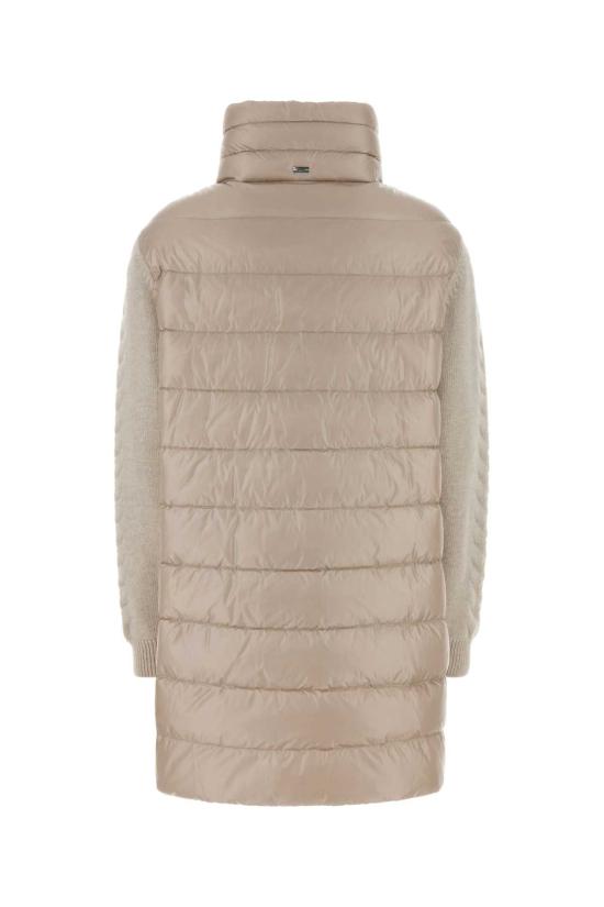 26FW 에르노 하이 퍼널넥 드로스트링 패딩 자켓 PI00191DR12017Z 1985 BEIGE - HERNO
