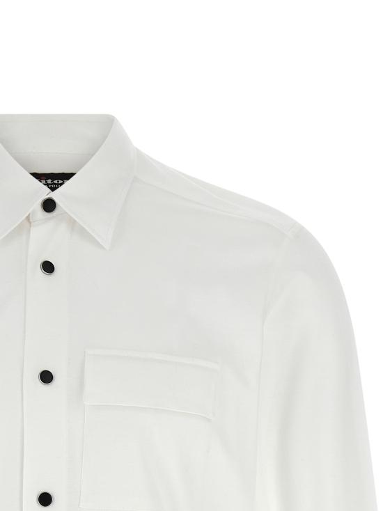 26SS 키톤 셔츠 KI332628BM WHITE - KITON