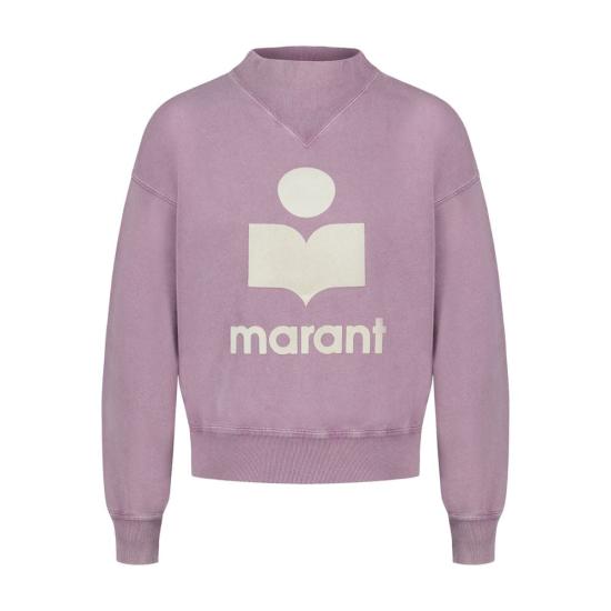 26FW 이자벨마랑 긴팔 티셔츠 CONFIG ISA026051 PURPLE - ISABEL MARANT
